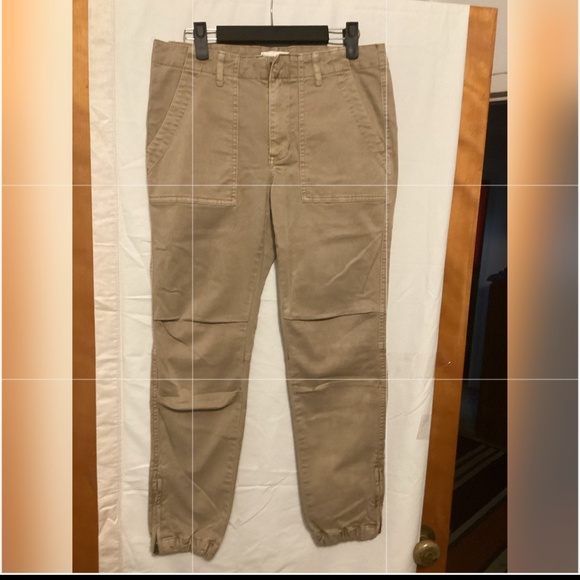 Golden by TNA a khaki jogger style pants Sz 4 - Picture 1 of 9